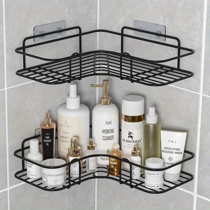 Bathroom Shelves No-drill Corner Shelf Wall-mounted Shower Storage Rac –  Fashion Damsel