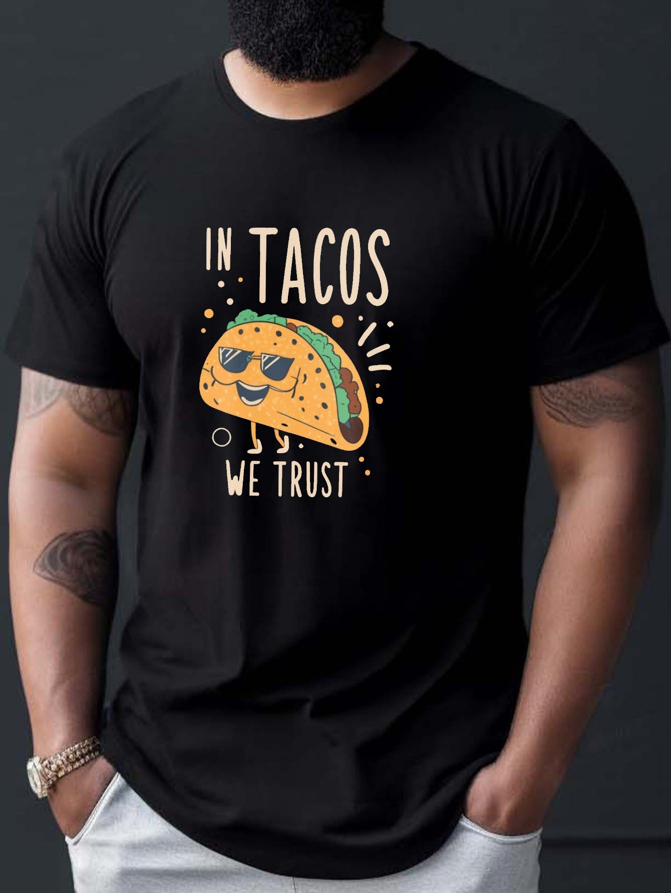 plus size taco shirt