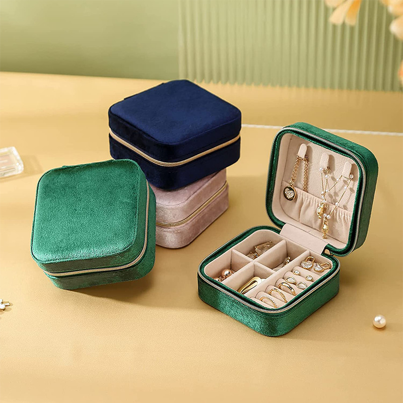 Foldable Jewelry Storage Bag Functional Travel Jewelry - Temu
