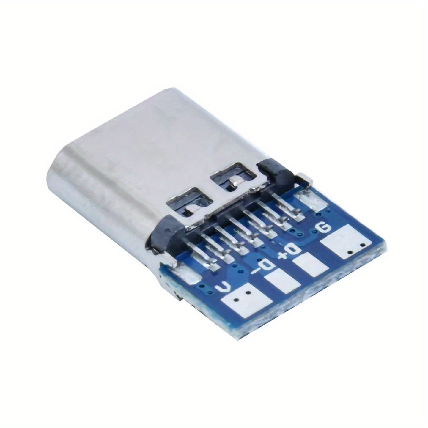

5/10pcs Usb 3.1 Type-c Connector 24 Pins Female Plug Socket Receptacle Adapter To Solder Wire & Cable 24p Pcb Board Support Module