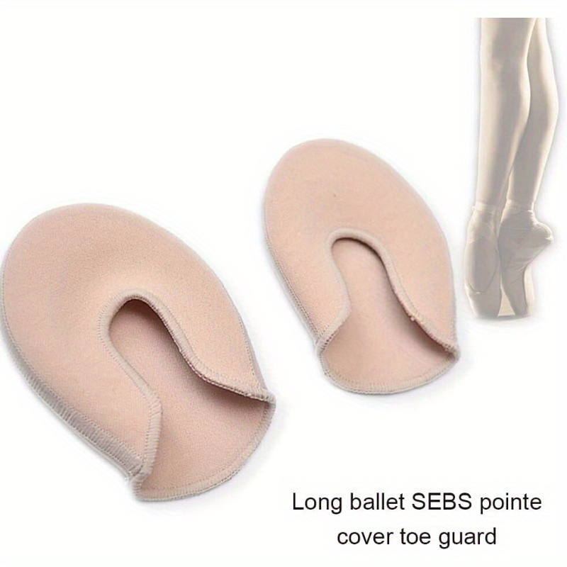 Ballet Dance Shoe Toe Pads Washable Reusable Toe Covers - Temu