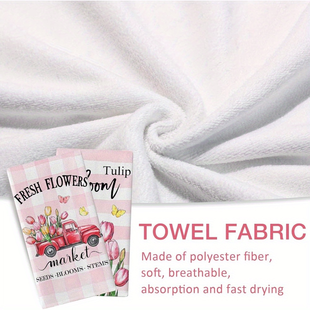 Spring bloom discount quick dry towels