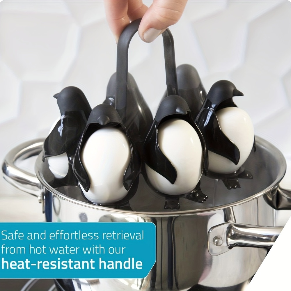Pinguin-Eierhalter für hart gekochte Eier