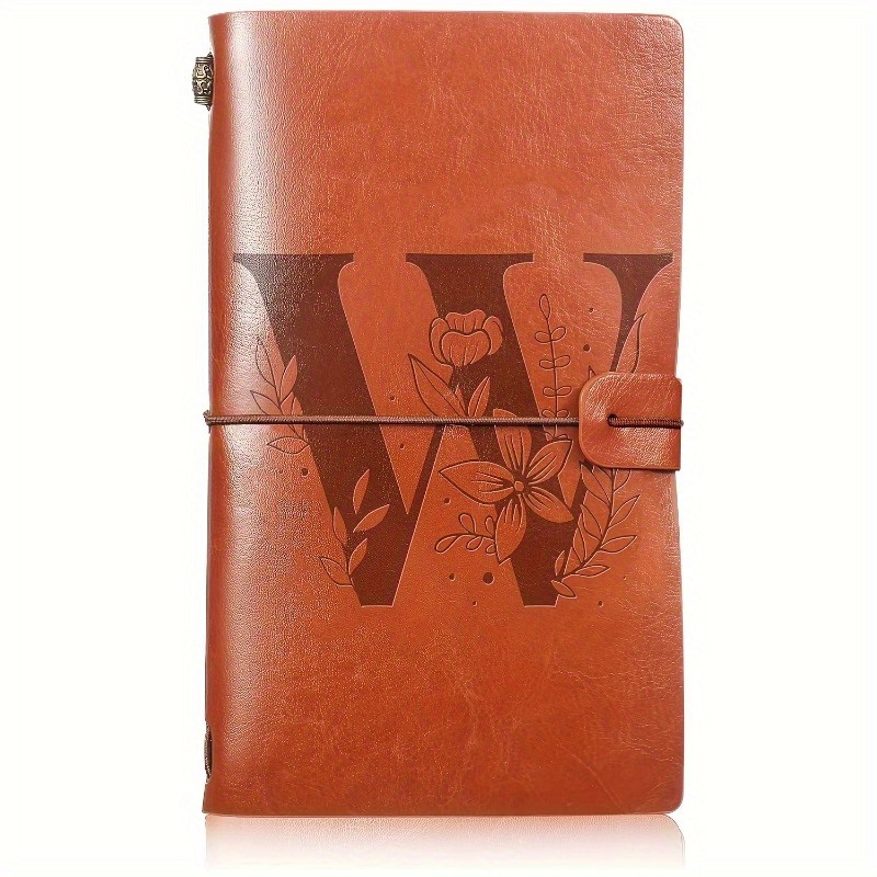 Vintage Faux Leather Sketch Book Handmade Journal Notebook - Temu