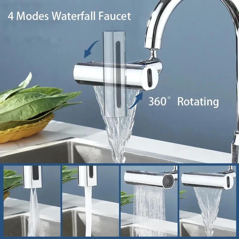 Prolunga per rubinetto con rotazione a 360° per bagno e cucina