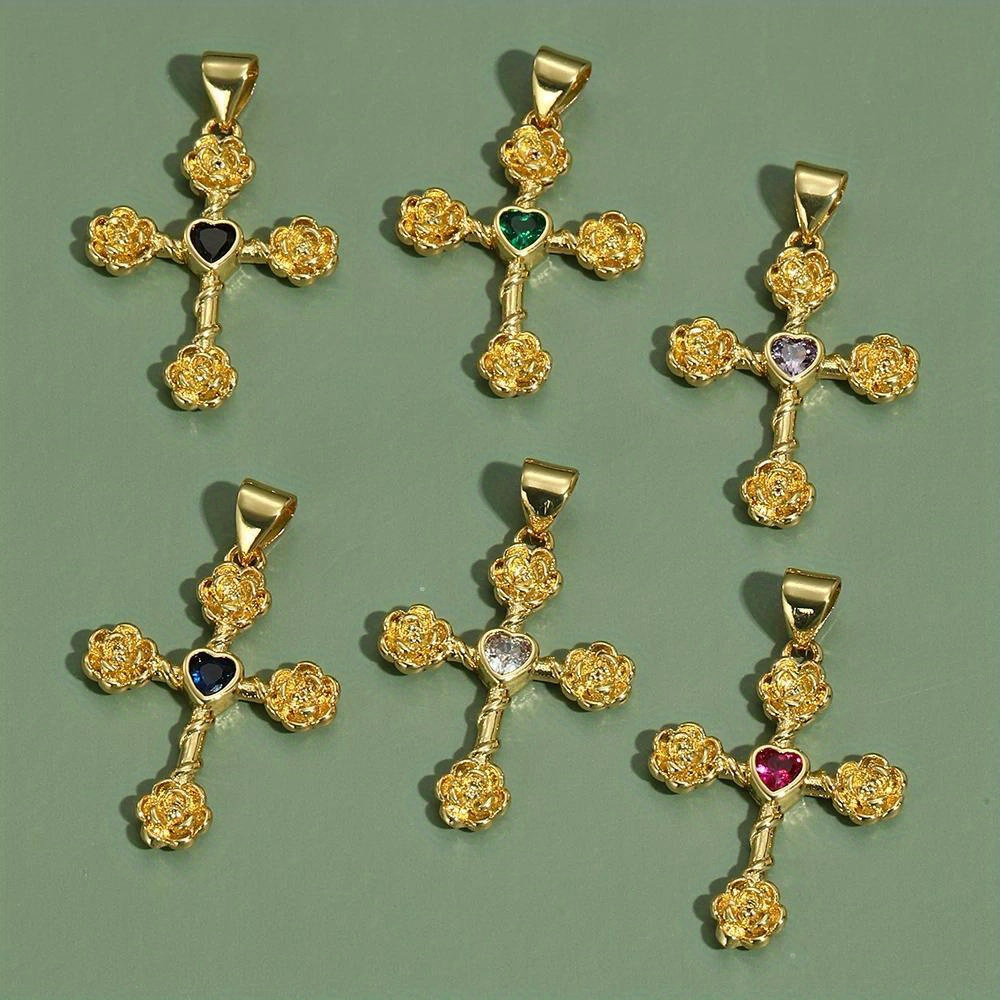 20pcs Silver Plated Hollow Out Cross Charms DIY Hollow Cross Pendants for Jewelry Making Handmade Necklace Earrings Accessories Small Business