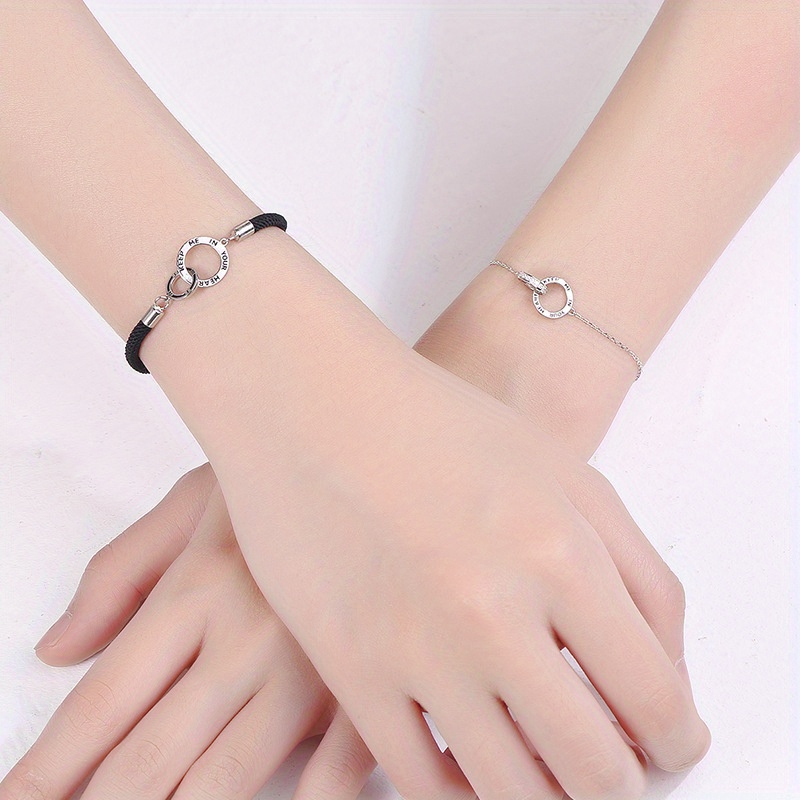 Double on sale ring bracelet