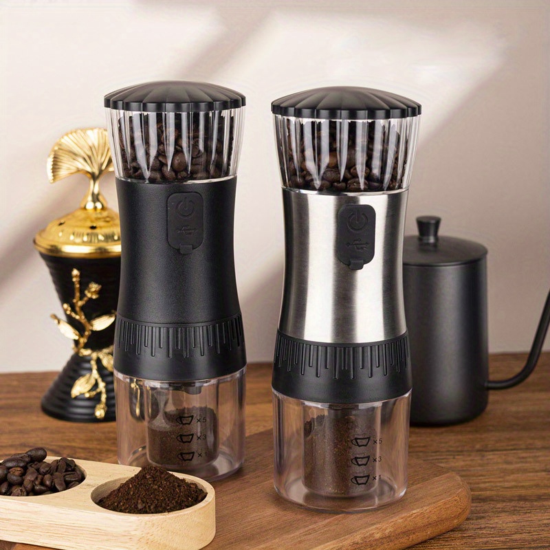 Cordless Coffee Grinder Electric, Adjustable Coffee