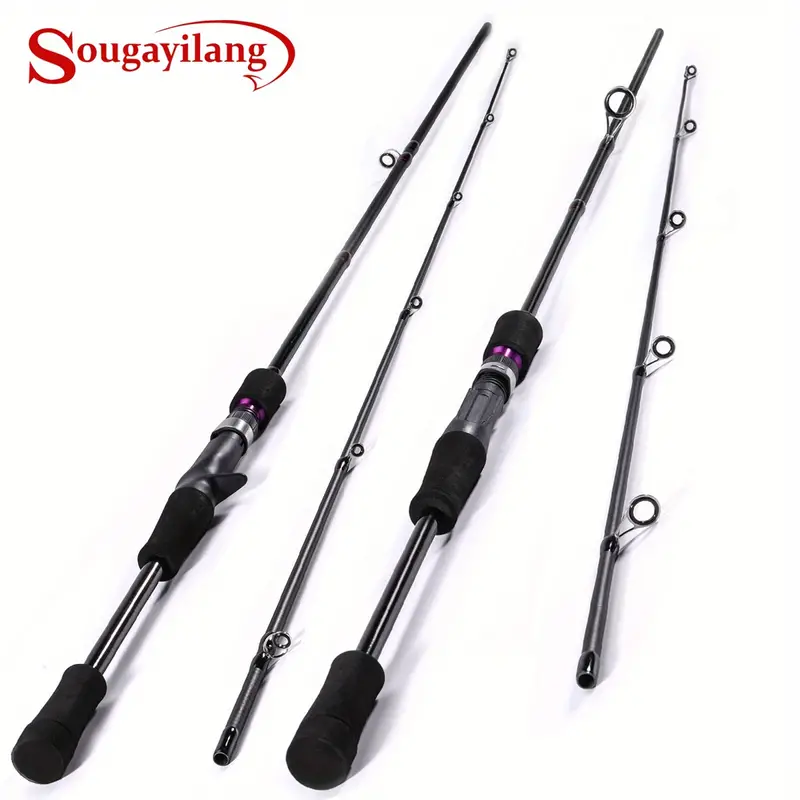 Sougayilang Durable Fishing Pole Spinning Casting Rod - Temu