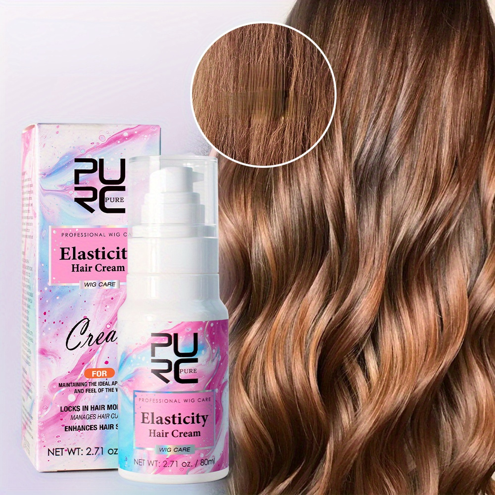 Elastic Hair Cream Wig Hair Care Cream 10 Seconds Shaping Cream For Wig Styling Wig Care Elastic Cream For Smoothing Texture