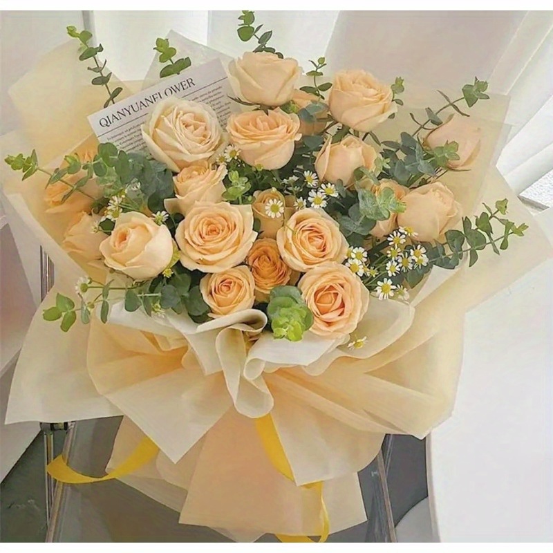 How To Make a Ramo Buchon Bouquet of Flowers paper 