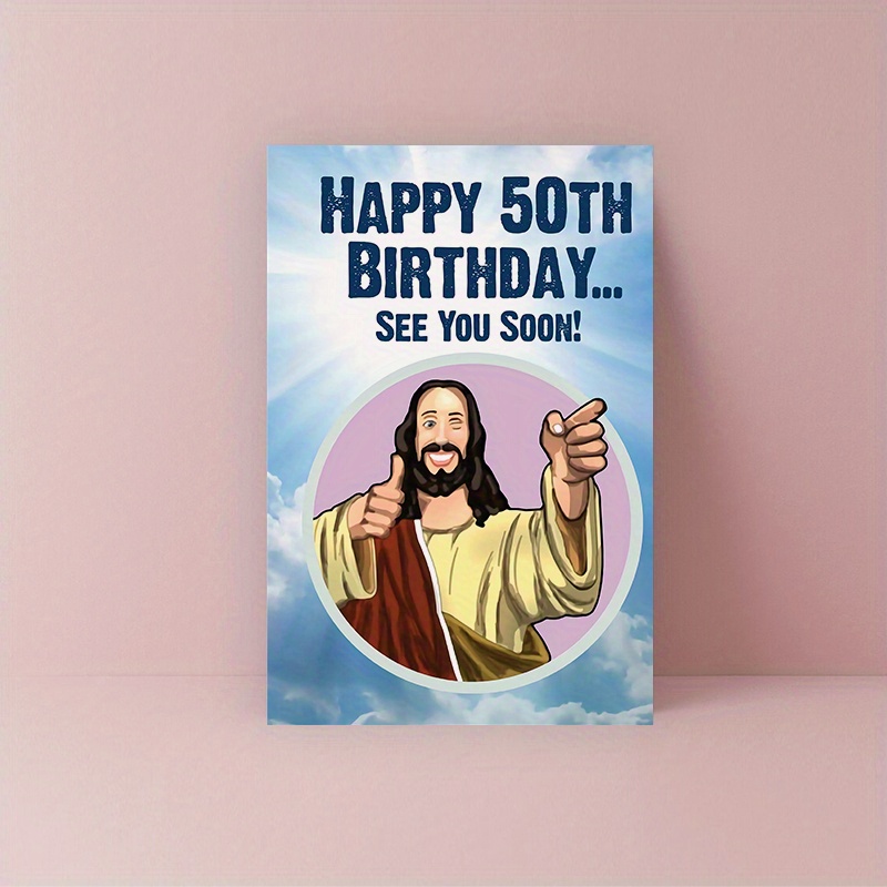  NobleWorks - 1 Happy Birthday Greeting Card Funny