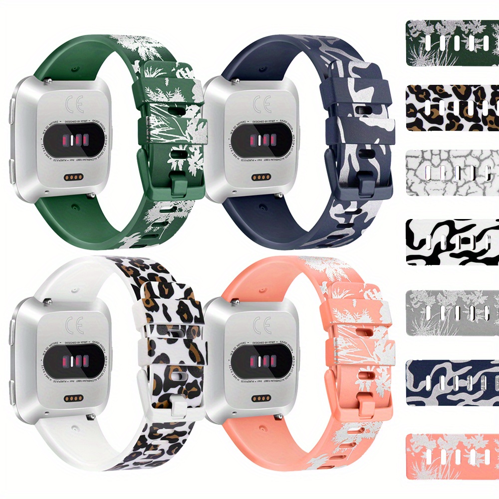 Wepro - Correas para reloj inteligente, compatibles con Fitbit Versa, Versa  2 y Versa Lite SE, para mujeres y hombres, pequeños y grandes
