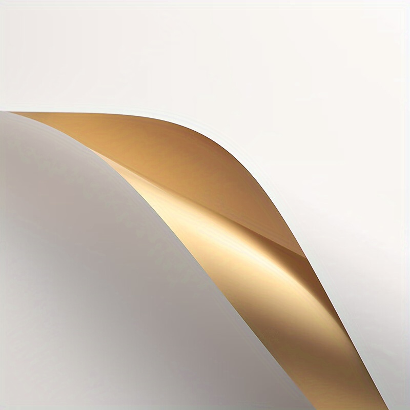 Sobres forrados con papel de aluminio dorado - A2 blanco radiante 4 3/8 x 5  3/4 70T, paquete de 25