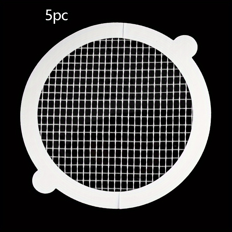 50 Pack Disposable Shower Drain Hair Catcher Mesh Sticker Strainers for  Shower