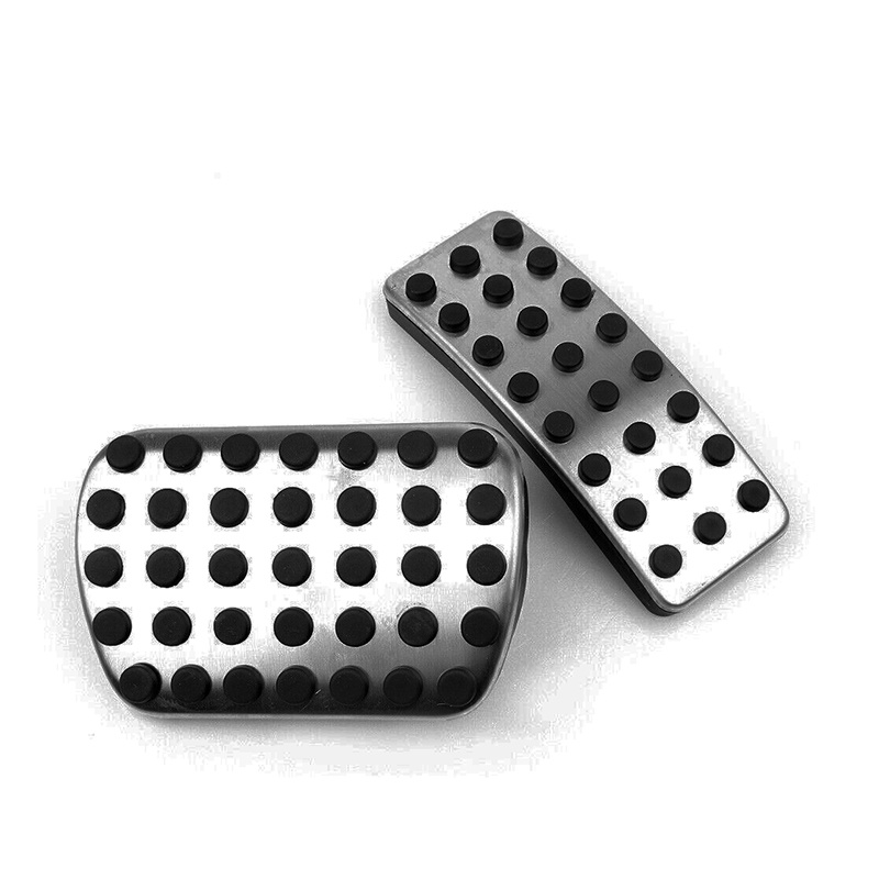 TEMU Stainless Pedal Pads Cover For Mercedes-benz A B Ml Gl R W164 W166 X156 X164 X166 W251