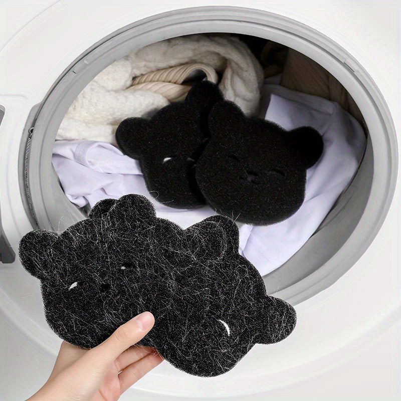 3pcs Removedor de pelo reutilizable para mascotas para lavandería - Bolas  anti-enredos para lavadora para ropa - Fácil eliminación de pelo y limpieza