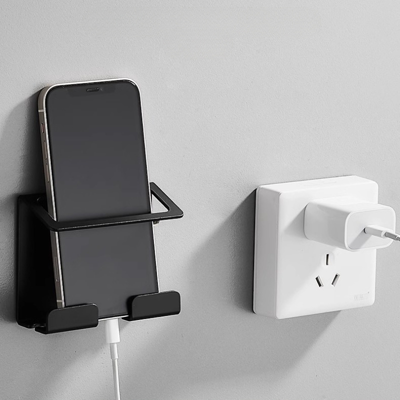 Wall Mounted Phone Holder Punch free Wall Mounted Phone - Temu