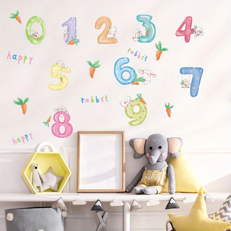 Abc Alphabet Wall Decals For Kids Room And Nursery Stickers - Temu