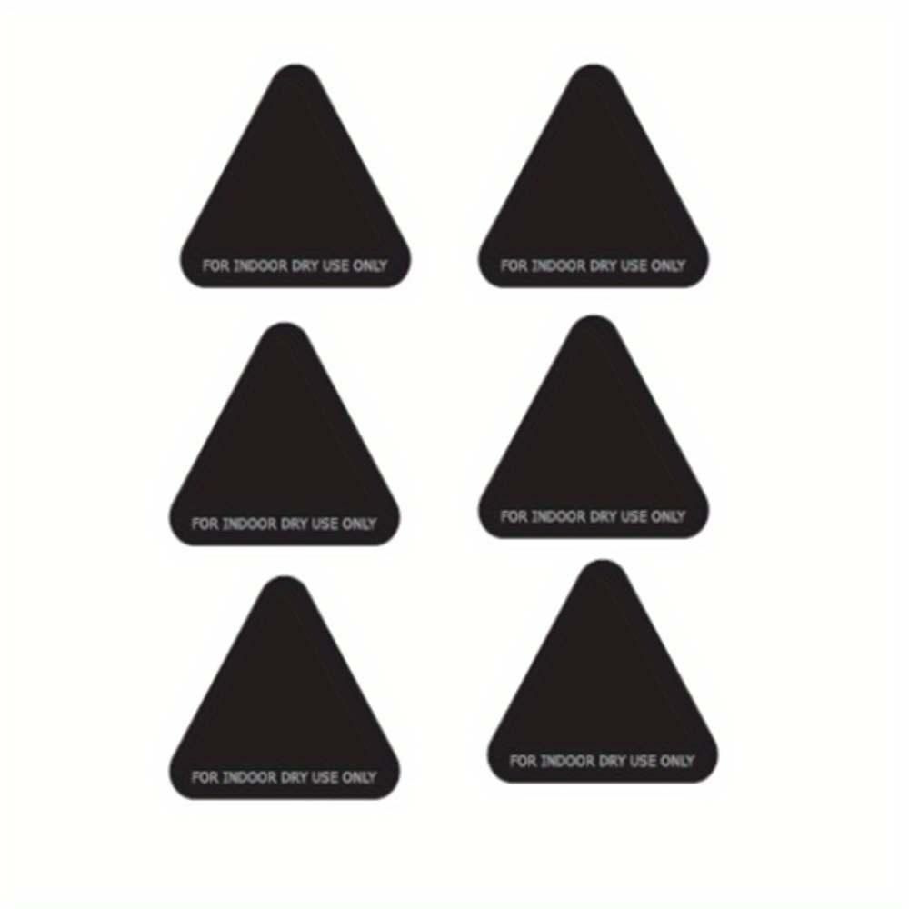 3pcs heat sensitive color changing triangular stickers for pots kitchen appliances no power needed   details 3