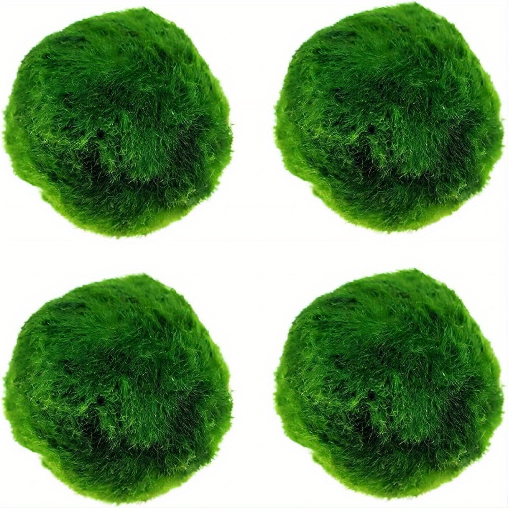Simulated Green Algae Ball Aquarium Decoration Sunken Grass