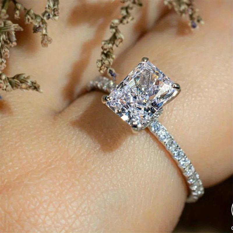 Set 4 Anelli Impilabili Per Donna - Oro, Con Zircone Cubico, Eleganti E Versatili Per Ogni Occasione