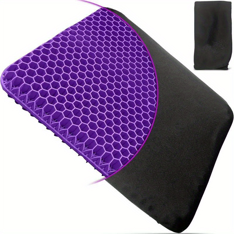 Sojoy Purple Gel Seat Cushion for All Day Sitting