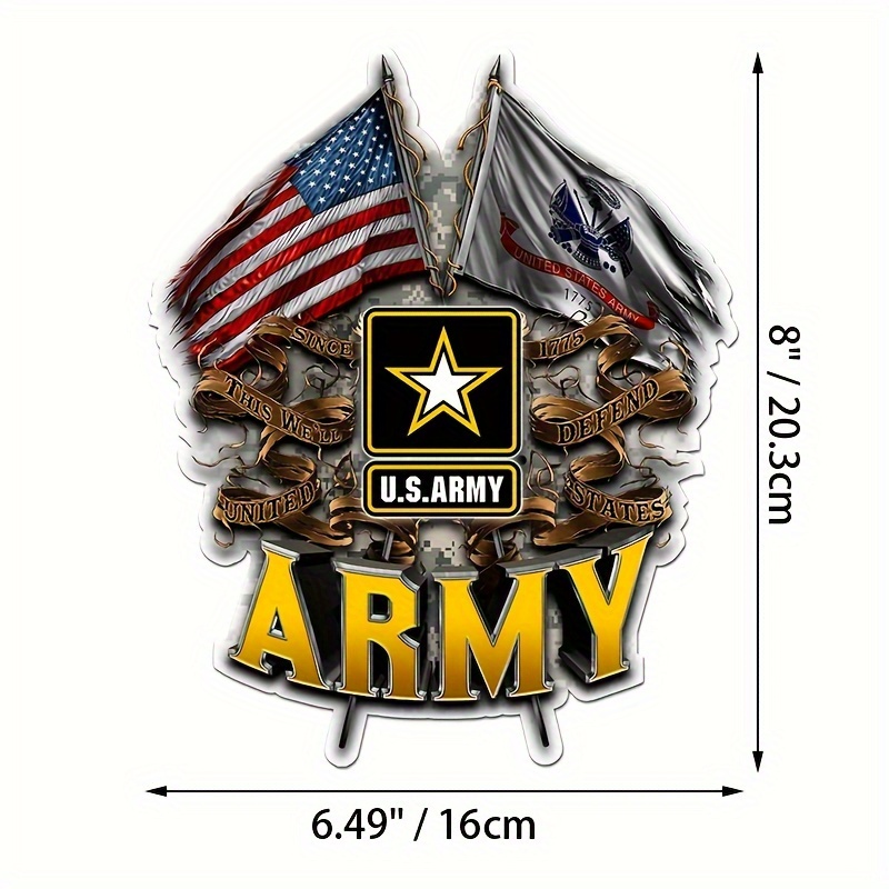 New Army 2023 Logo (Tall) Decal - Military Graphics