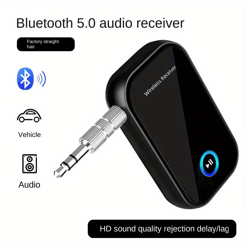 Bt Aux Adapter Car Noise Reduction Bt 5.0 Receiver - Temu