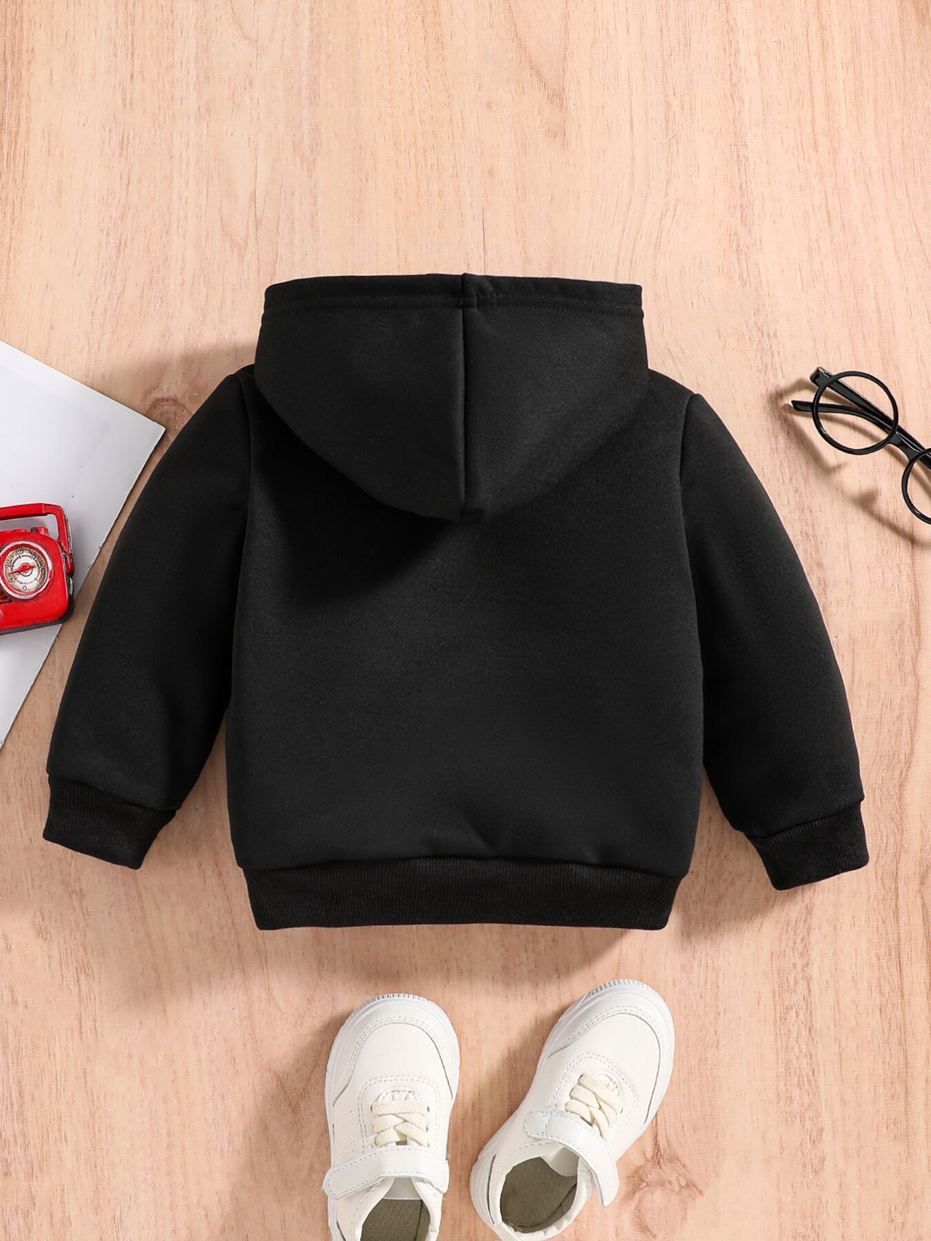 Infant Baby Girls Spring And Autumn Hoodie, Cute Trendy Letter Fashion  Long Sleeve Hooded Sweatshirt