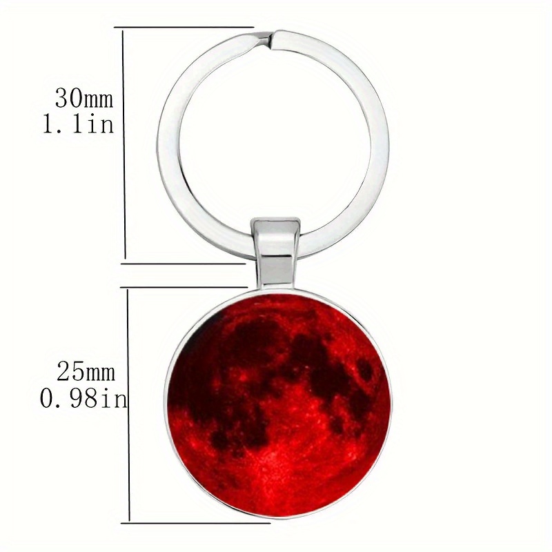 Full Moon Keychain