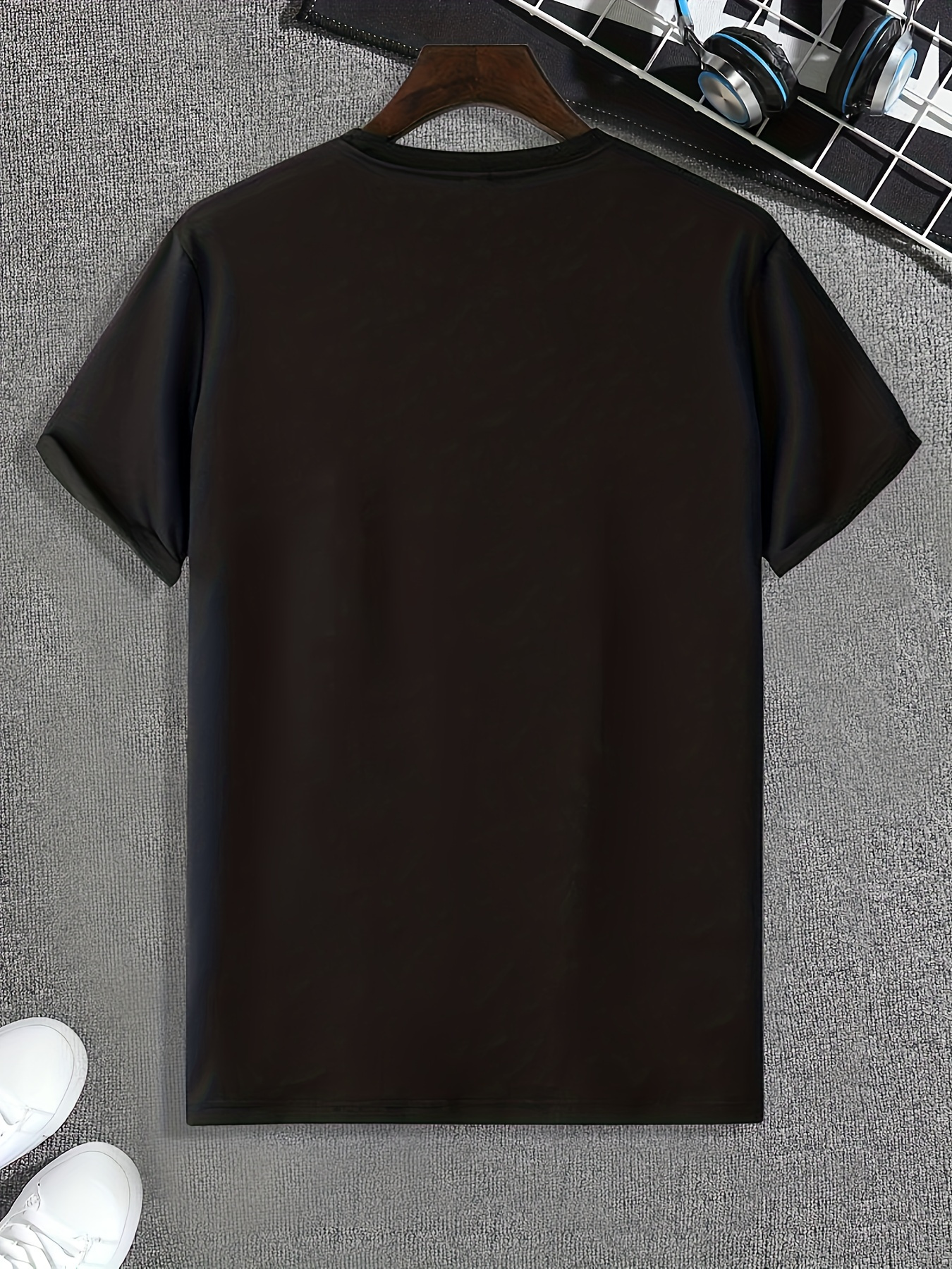 Purple Brand T-Shirt, Sunset Print Black