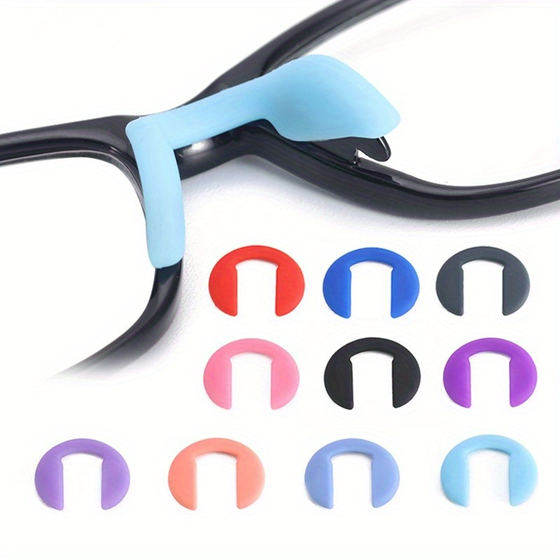 

Colorful Silicone Nose Pads For Glasses - Non-slip, Comfortable U-shaped Eyewear Accessories Glasses Accessories Eye Glasses Accessories