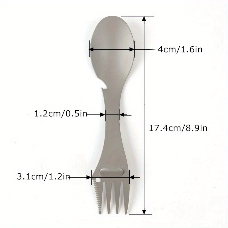 5-in-1 Titanium Stainless Steel Tableware Bottle Opener