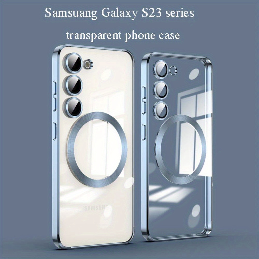 Étui magnétique pour Samsung Galaxy S23 Ultra Case, Hd Double Face