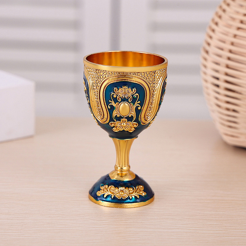 Goblet Cocktail Glass Wine Glass Cup Nordic Popular Style Hand-painted Cute  Doll Goblet - Temu