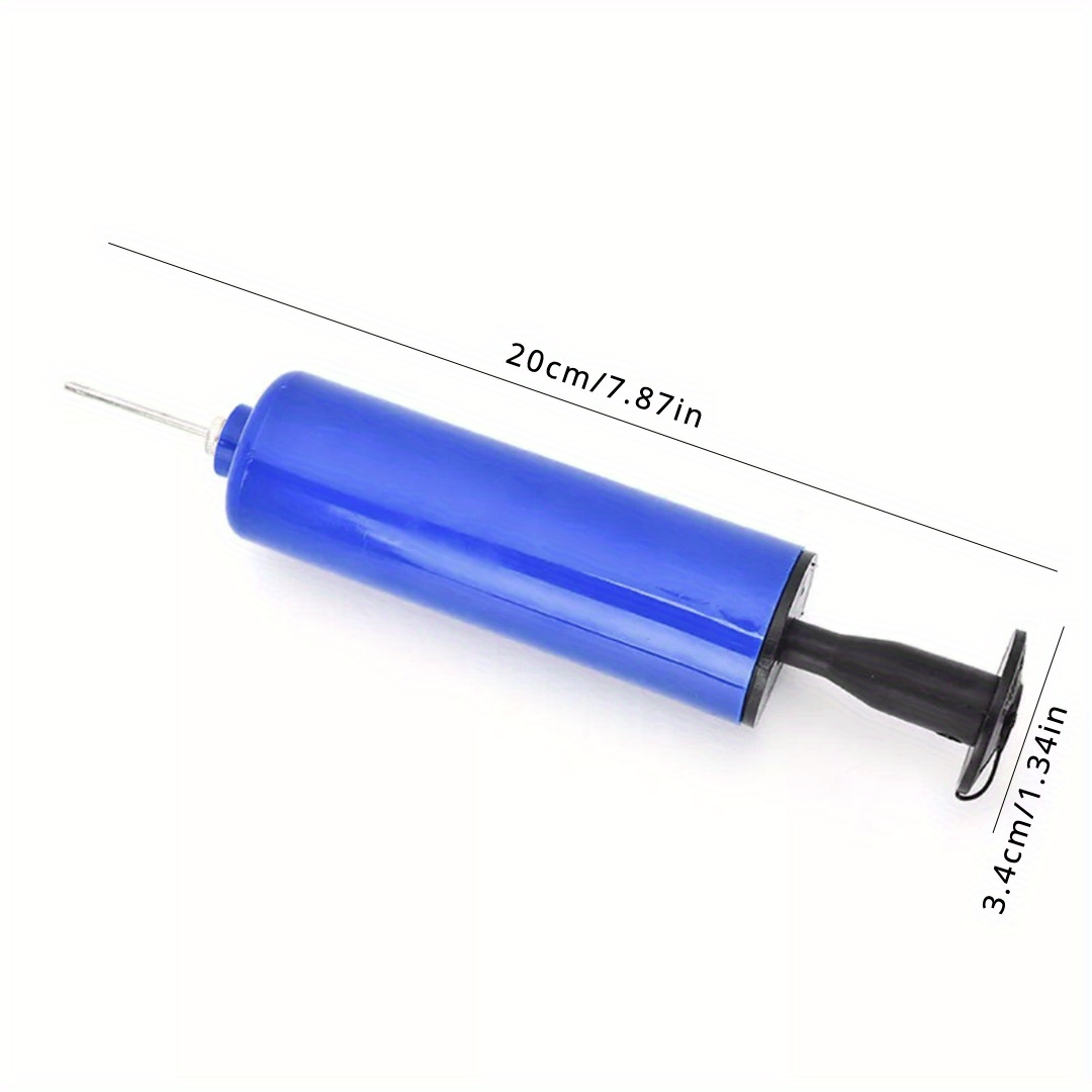 Hand Pump Inflator Set for Sports Balls with Flexible Hose