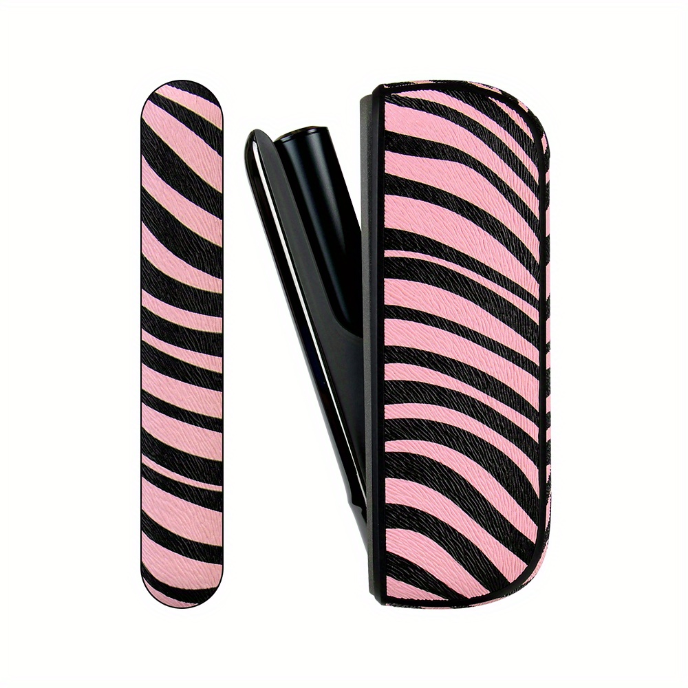 8 Colors Door Cover + Case Iqos Iluma Cases Zebra Leather - Temu