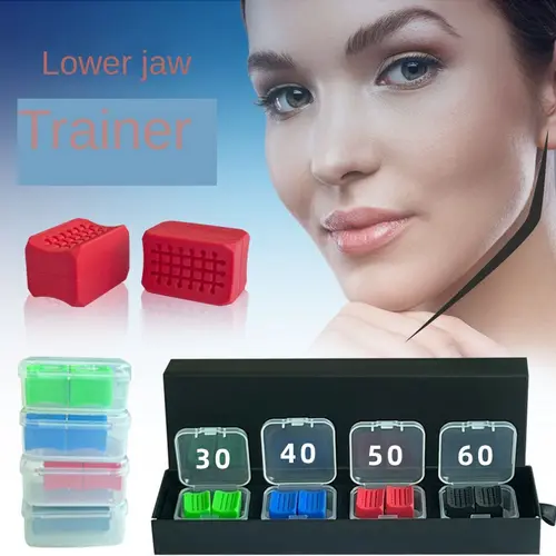 Silicone Jaw Trainer For Facial And Neck Exercise Silicone - Temu