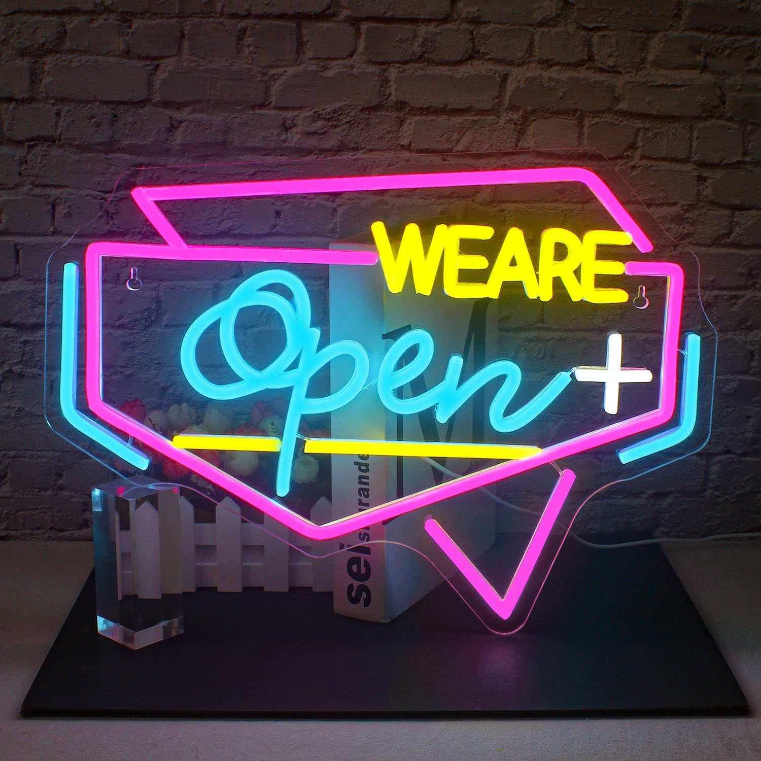 1pc 16/20 Pulgadas Led Neon Sign Happy Birthday Night Light - Temu Mexico