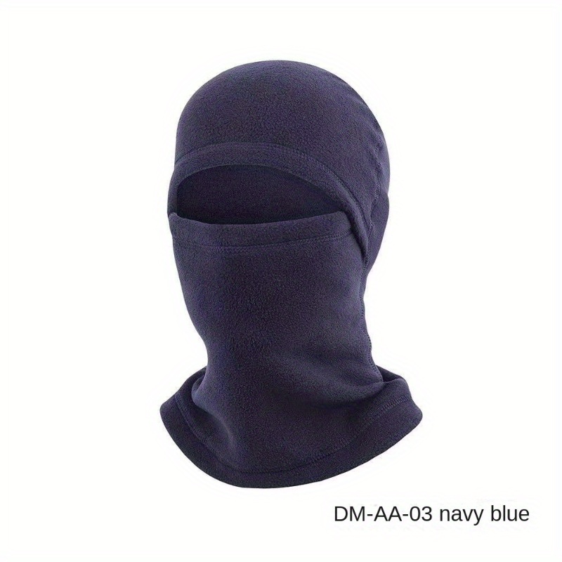 Windproof Fleece Hood Face Mask Winter Neck Warmer Full Face