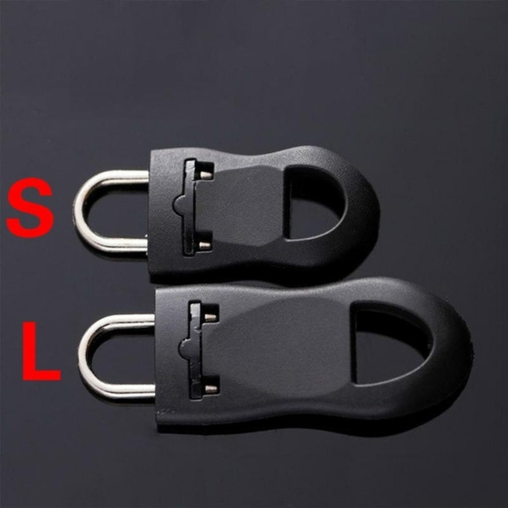 5pcs Or 10pcs, Zipper Pull Detachable Luggage School Bag Coat Clothes Universal Alloy Rubber Jeans Zipper Replacement