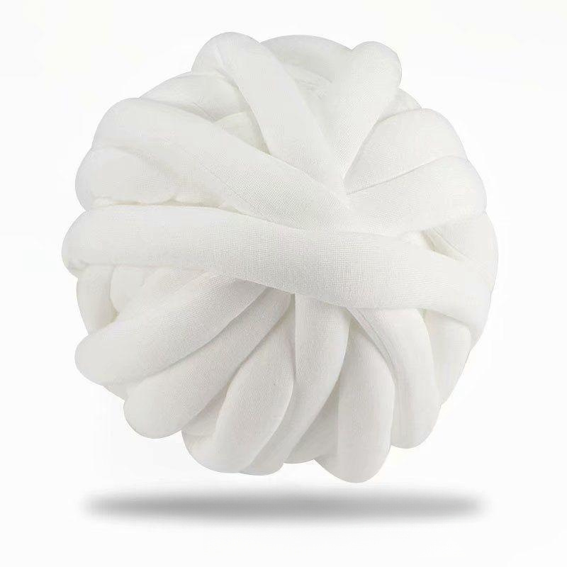 2.93-3.53 oz/1pcs - Hilo para tejer a mano, hilo de algodón de leche suave,  hilo de lana gruesa (color : 53 cian-gris)