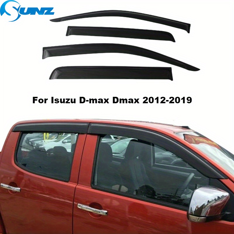 Side Window Deflector For Isuzu D-max Dmax 2012 2013 2014 2015 2016 2017  2018 2019 Car Window Visor Sun Rain Guard Weather Shield