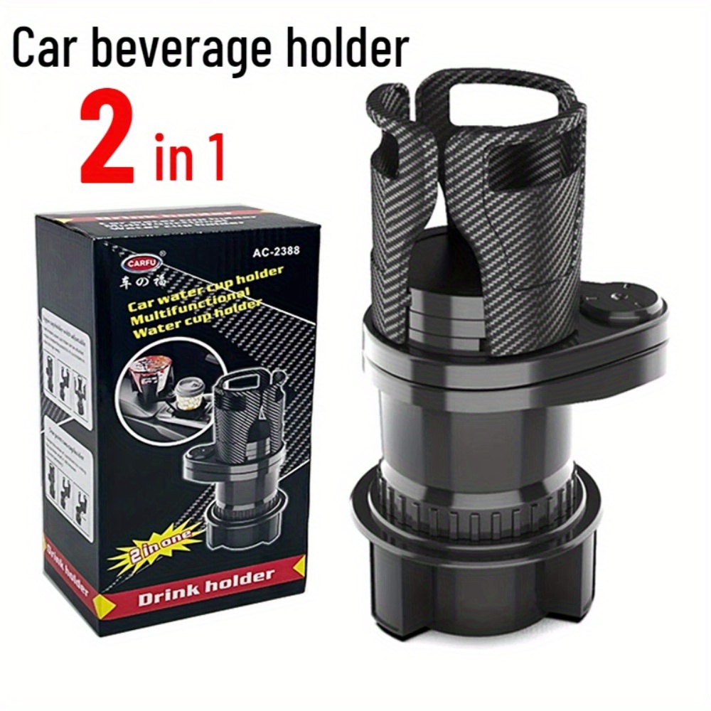 1 Cup Holder Expander For Car Dual Car Cup Holder Expander - Temu