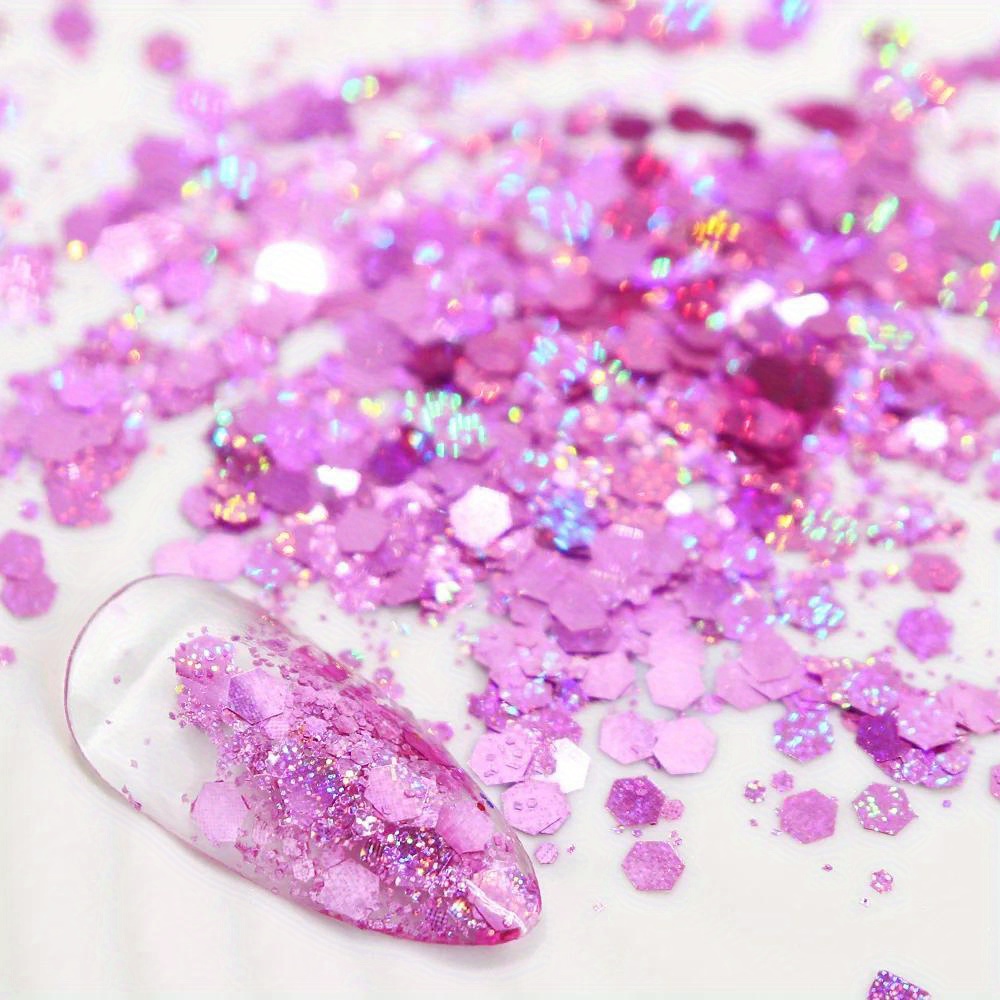 Holographic Glitter Sequins For Resin Mold Filler Laser Starry