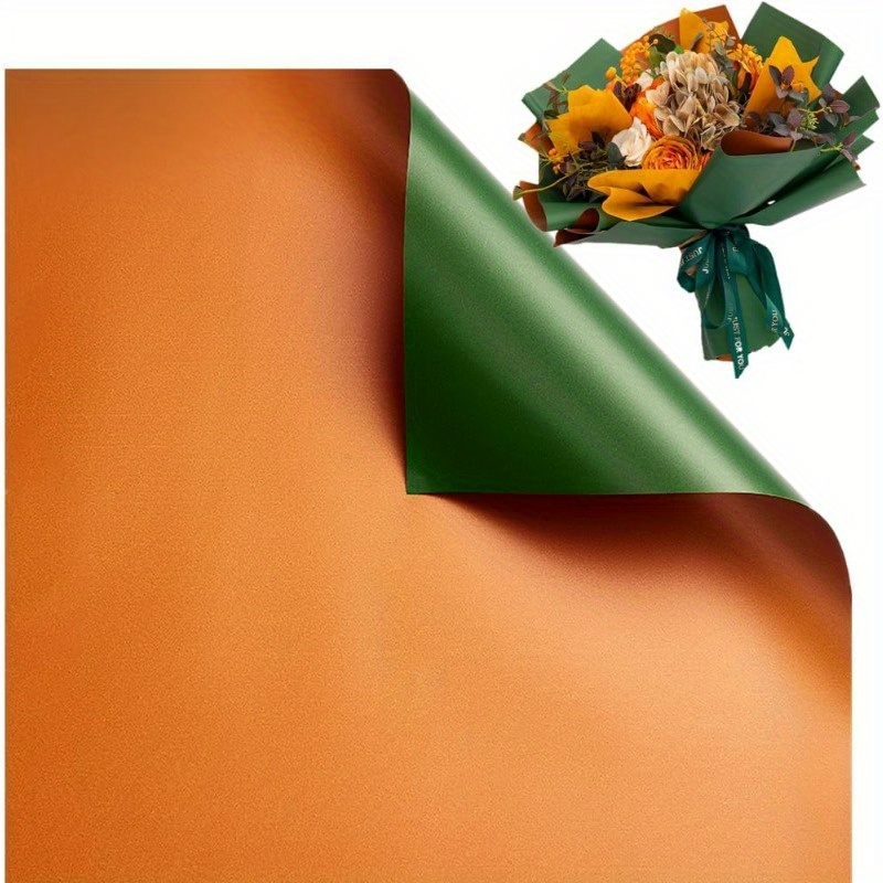 Double sided Colors Flower Wrapping Paper Waterproof - Temu