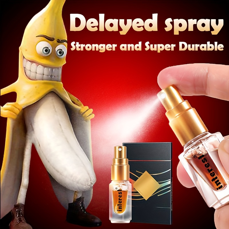 1pc Male Delayed Spray Penis Enlargement Spray Persistent Erection Spray Male Premature Ejaculation Products Sex Products 0.07oz