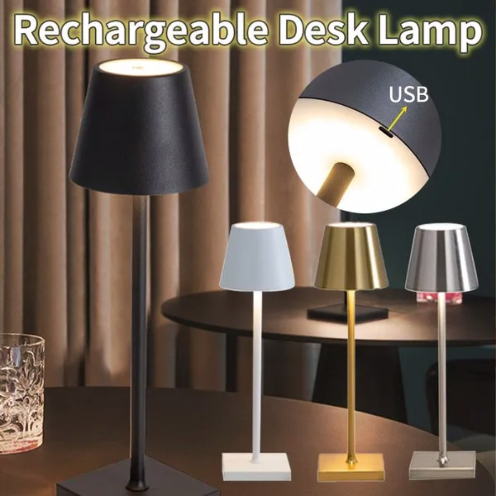 Cordless Table Lamp Rechargeable Table Light Usb Touch - Temu Canada