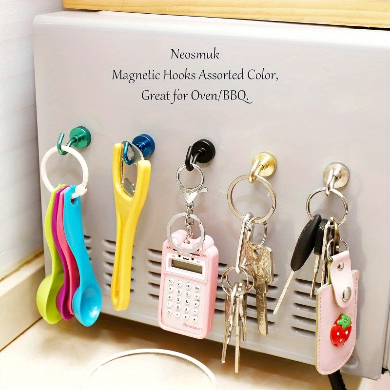 Magnetic Hooks Heavy Duty Earth Magnets Hook Refrigerator - Temu